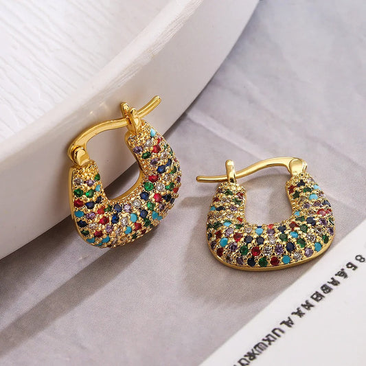 Curvy Sparkles Earrings