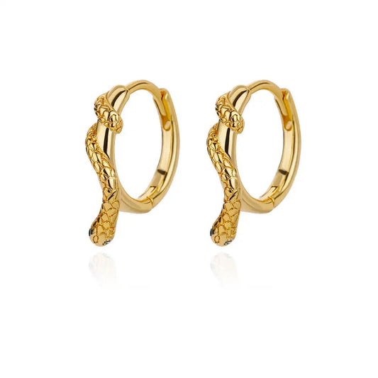Gold Slithers Earrings