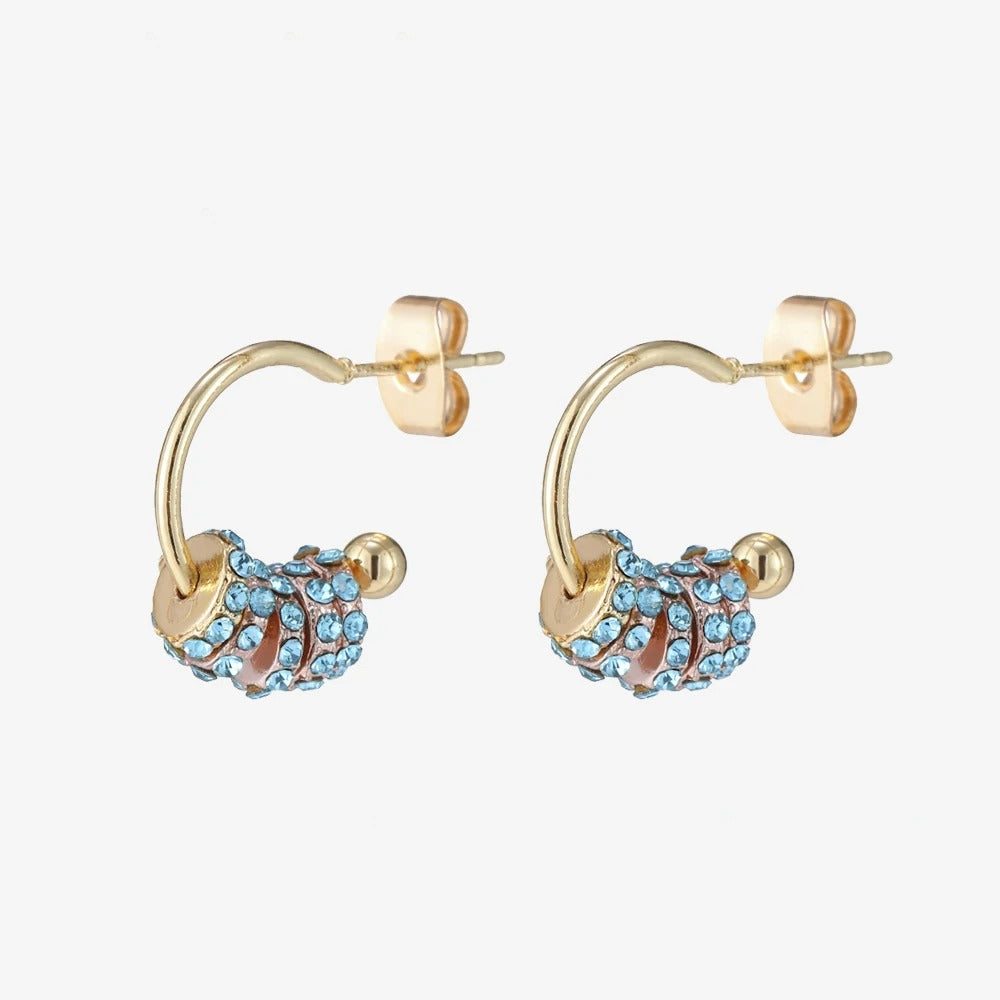 Shimmery Rings Earrings