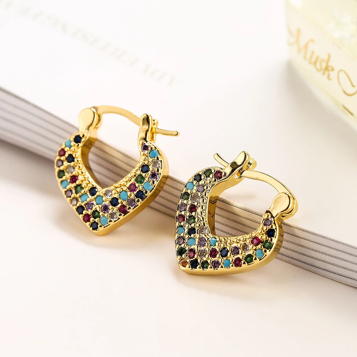 Heartful Sparkles Earrings