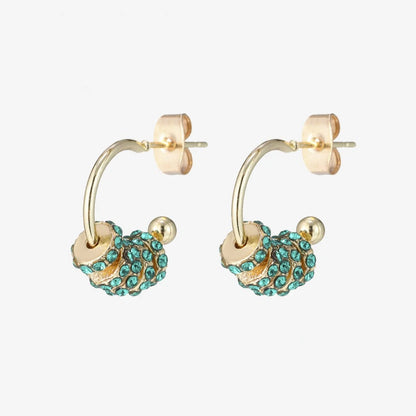 Shimmery Rings Earrings