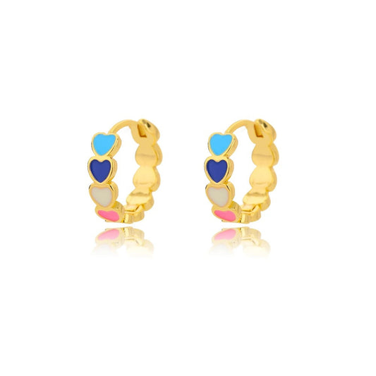 Happy Hoops Earrings
