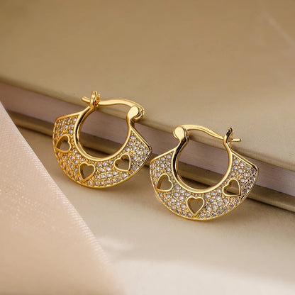 Flair Hearts Earrings