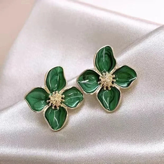 Glazed Flora Earrings