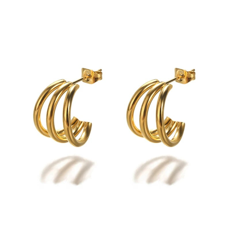 Happy Hoops Earrings