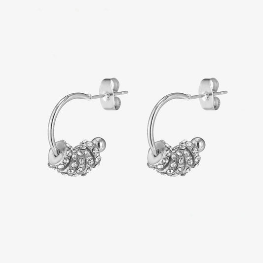 Crystal Swirls Earrings