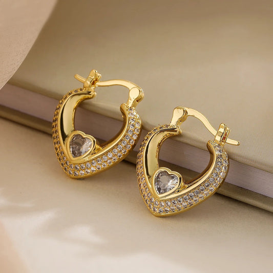 Heartful Orbs Earrings