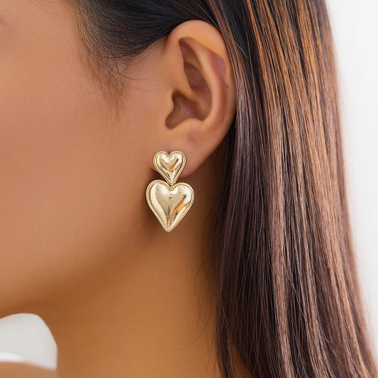 Heartful Duet Earrings