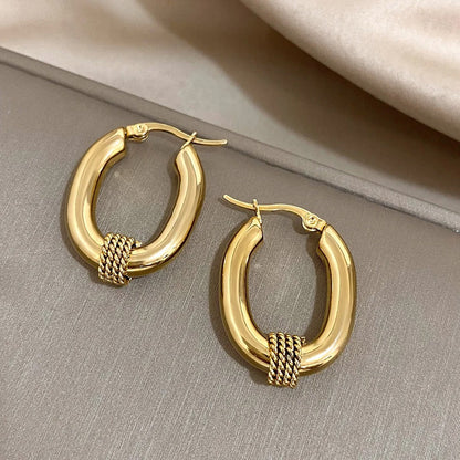 Braided Loops Earrings