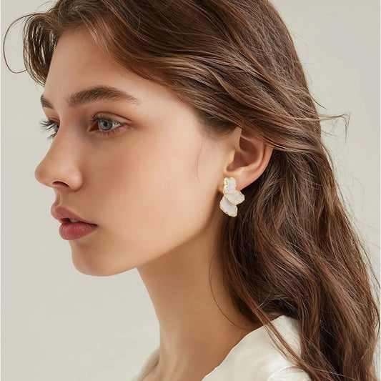 Glazed Petals Earrings