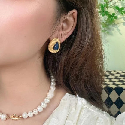 Lapis Luxe Earrings