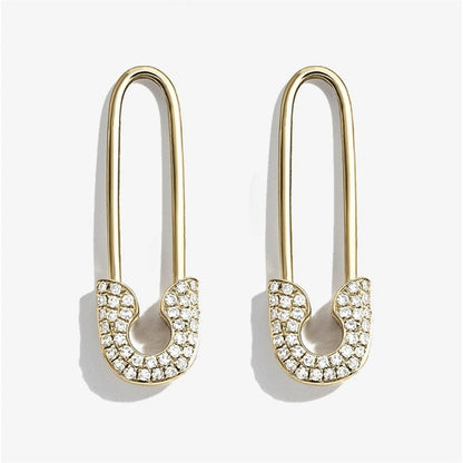 Crystal Pindrops Earrings