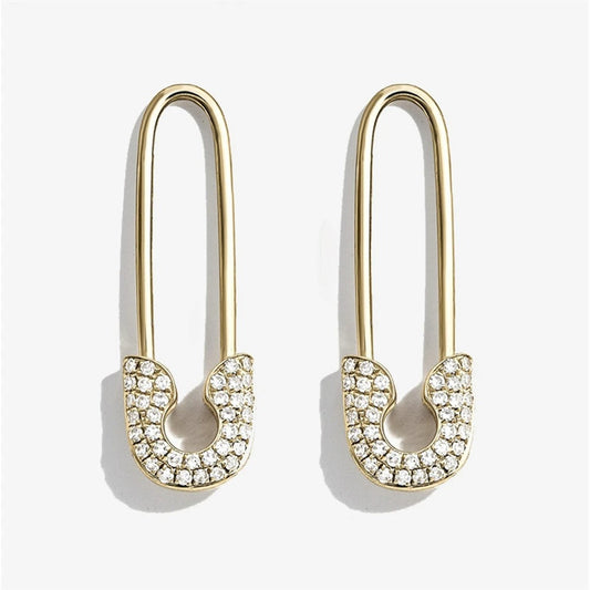Crystal Pindrops Earrings