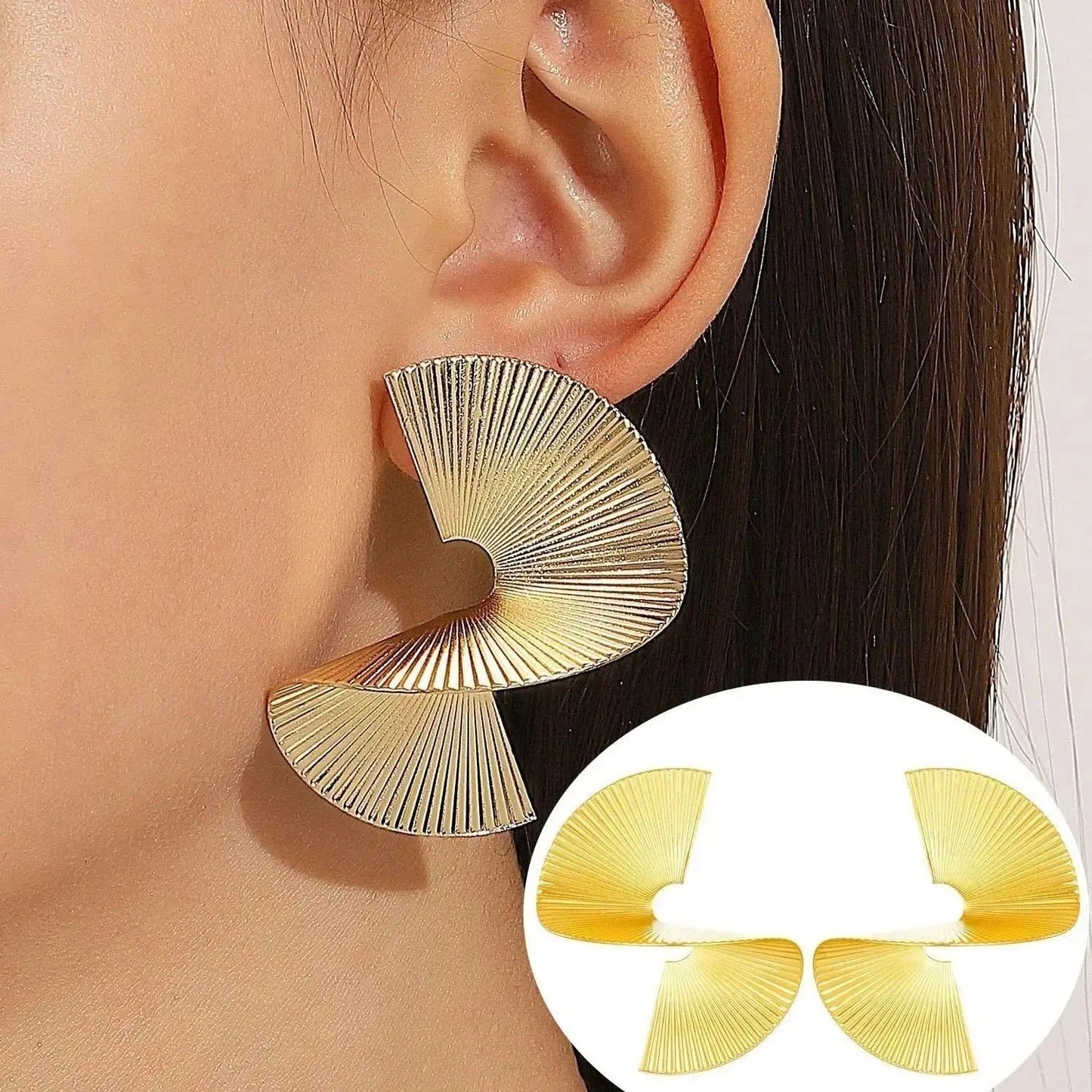 Glam Spirals Earrings