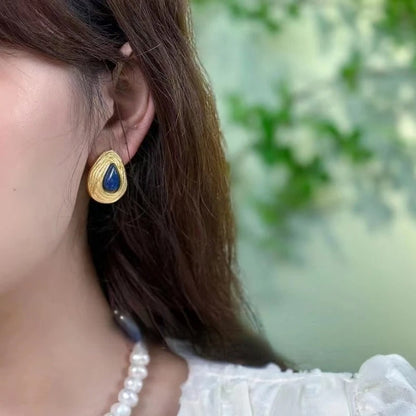 Lapis Luxe Earrings