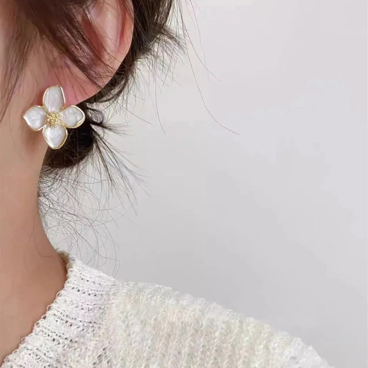Glazed Flora Earrings
