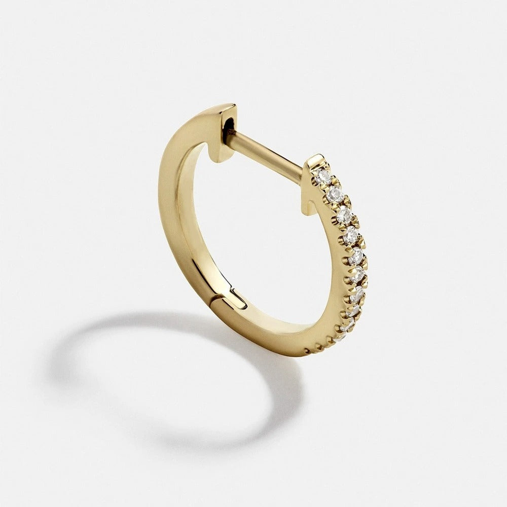 Sparkly Hoops Earrings
