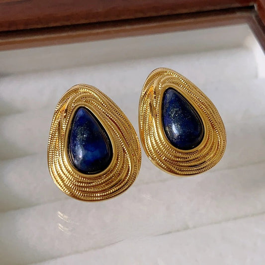 Lapis Luxe Earrings