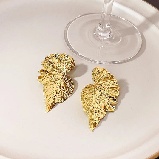 LuxLeaf Duo Earrings