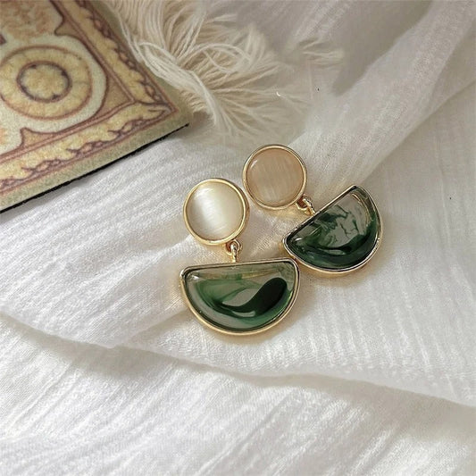 Emerald Glams Earrings