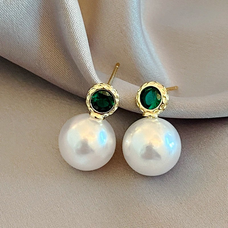 Emerald Elegance Earrings