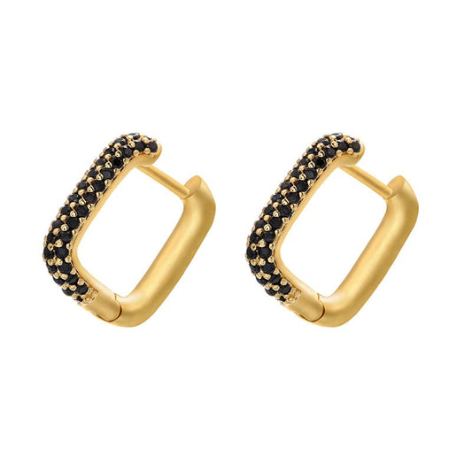 Square Sparkles Earrings