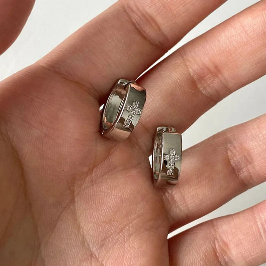 Silver Blessing Earrings
