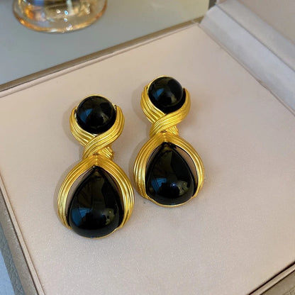 Chic Wrap Drop Earrings